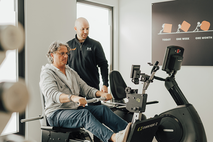 Krankengymnastik am Gerät bei Physiotherapie A38 in Sinsheim